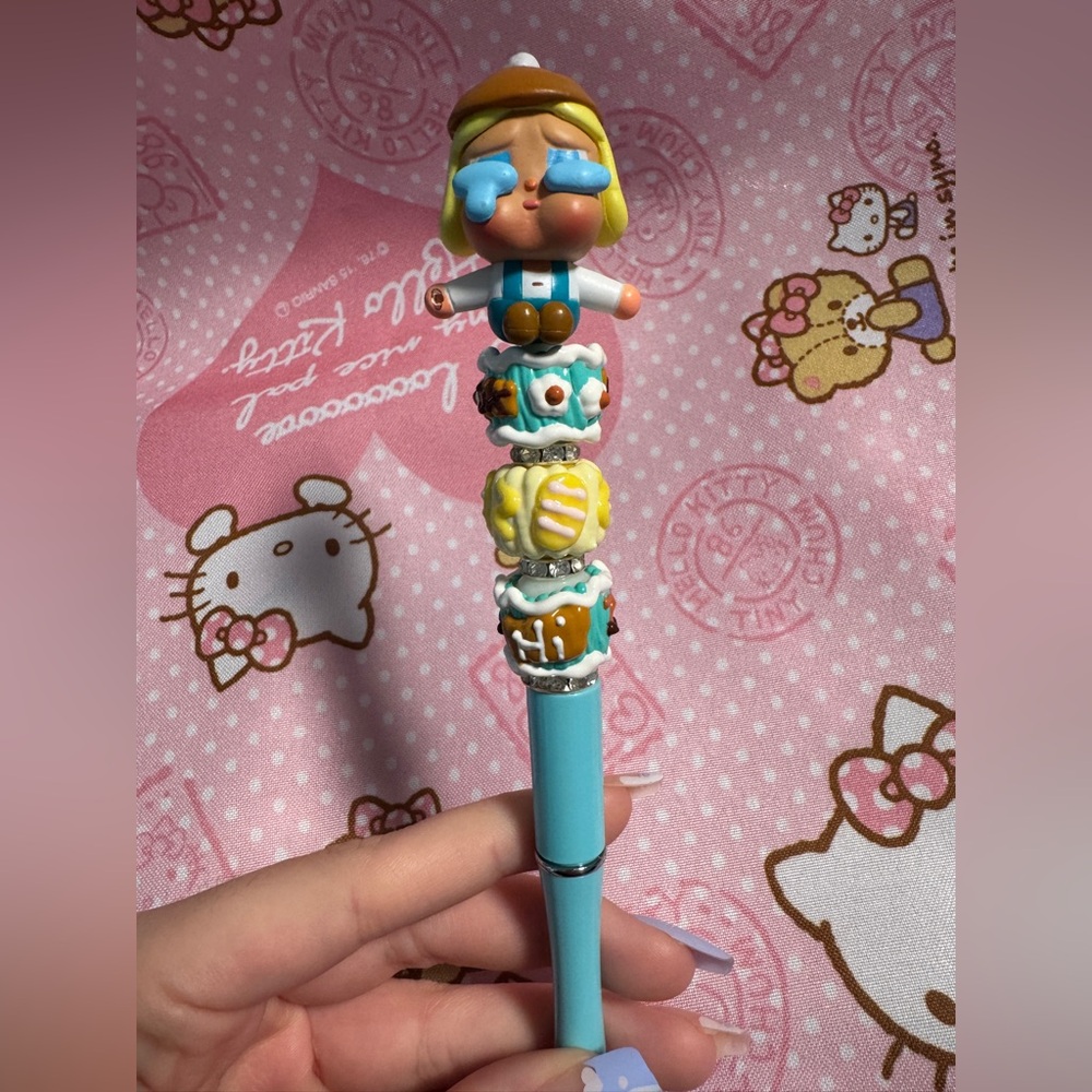POPMART Crybaby diy pen